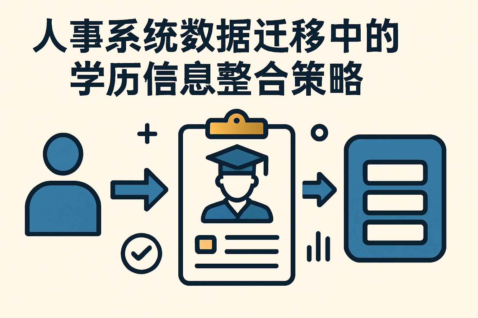 人事系统数据迁移中的学历信息整合策略