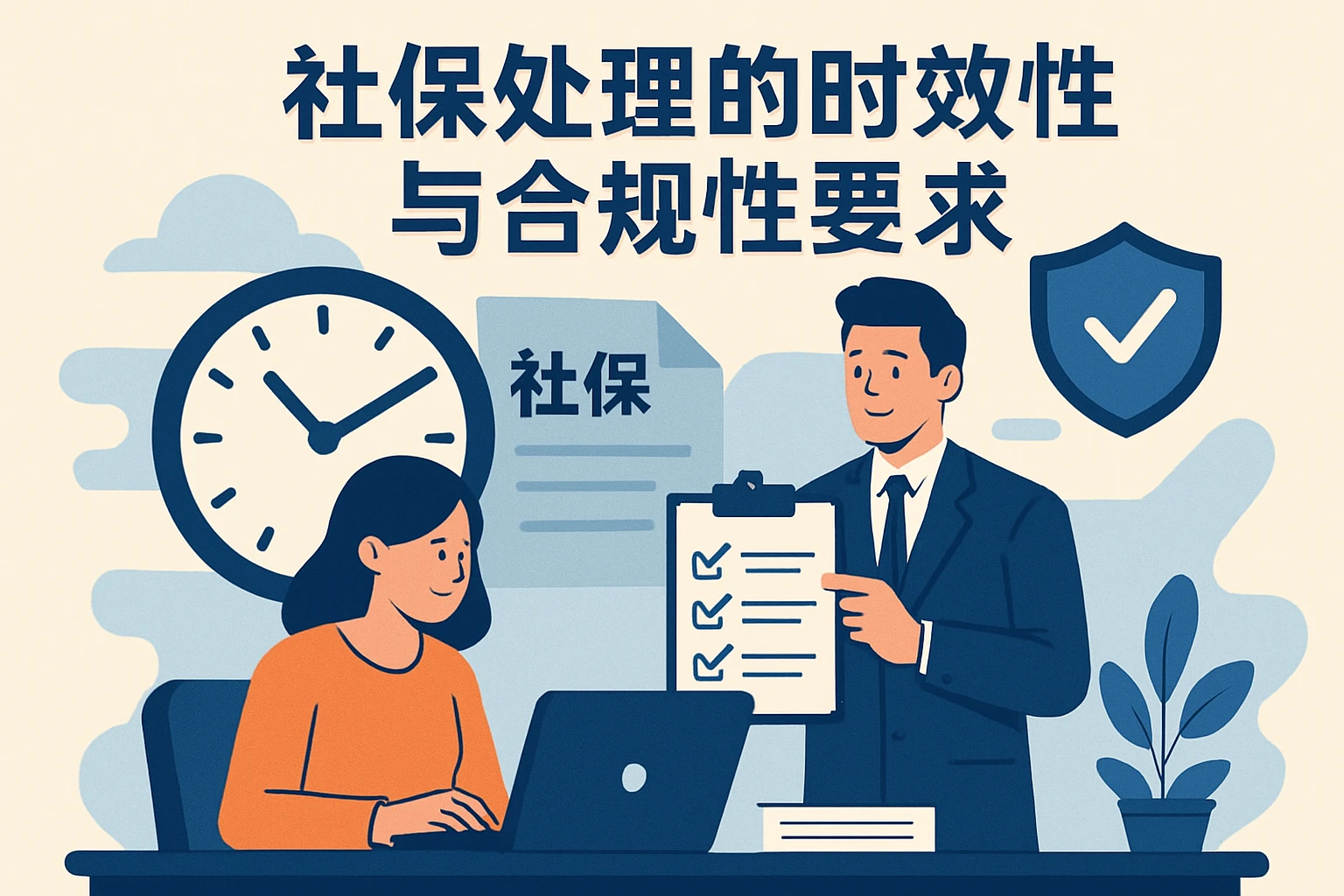 社保处理的时效性与合规性要求