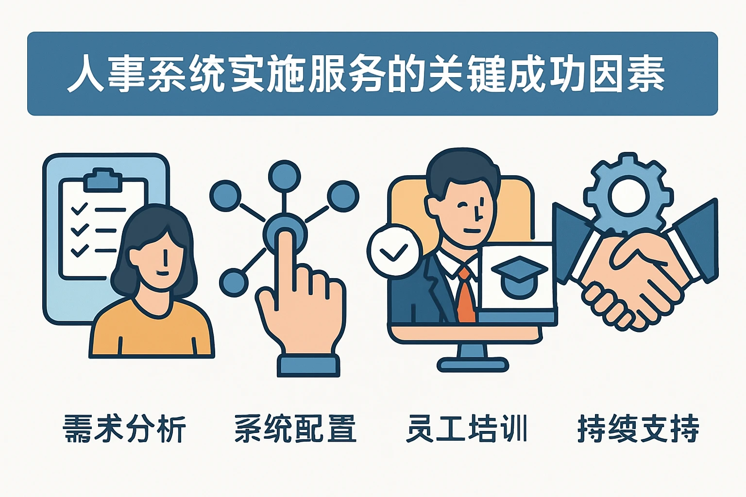 人事系统实施服务的关键成功因素