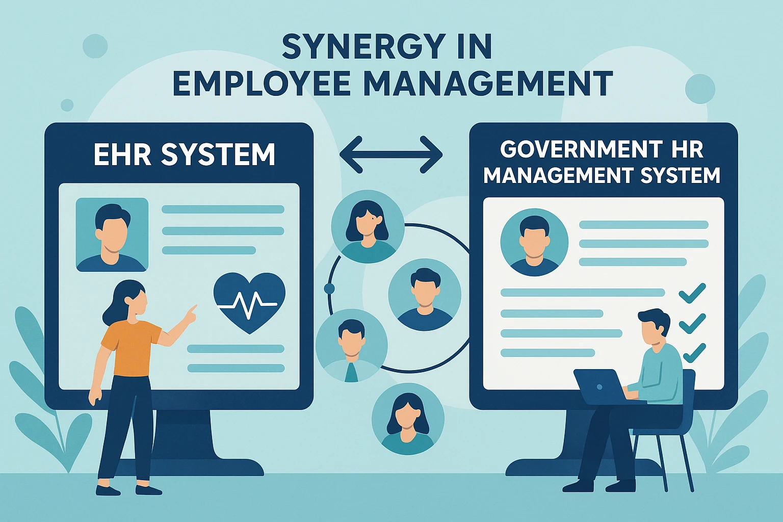 EHR系统与政府人事管理系统在员工管理中的协同作用