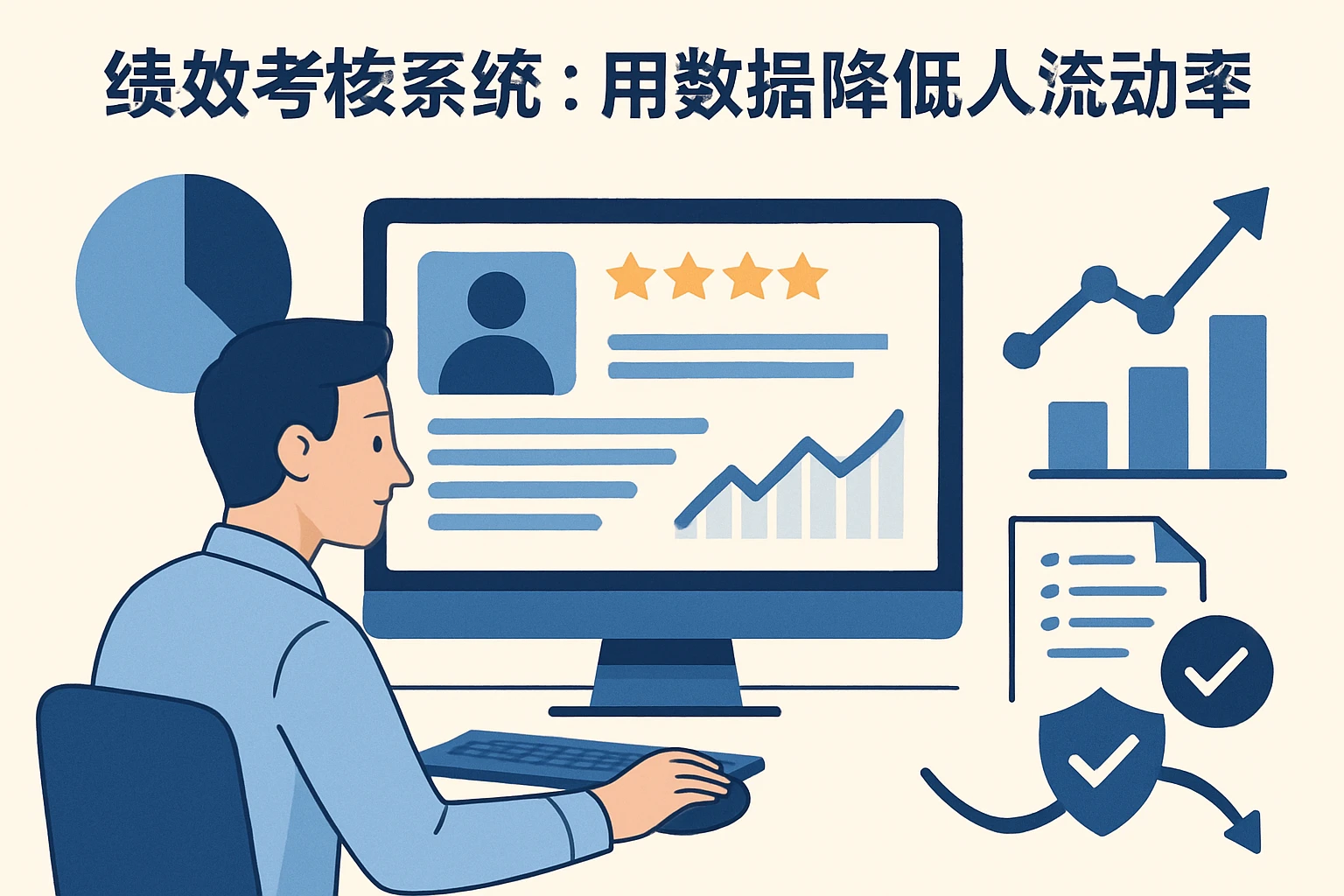 2. 绩效考核系统：用数据降低人员流动率