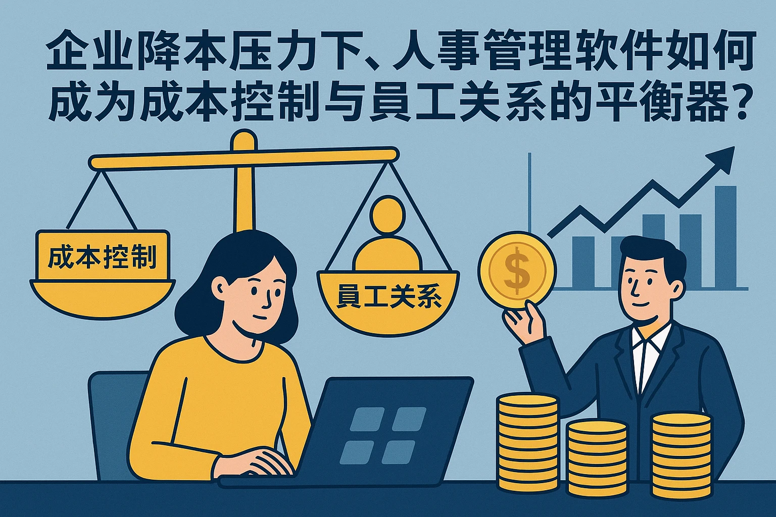 企业降本压力下，人事管理软件如何成为成本控制与员工关系的平衡器？
