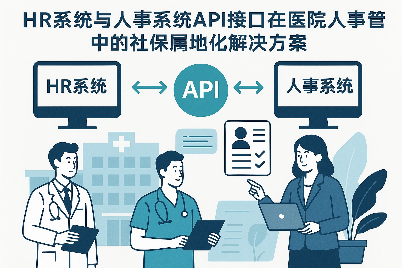 HR系统与人事系统API接口在医院人事管理中的社保属地化解决方案