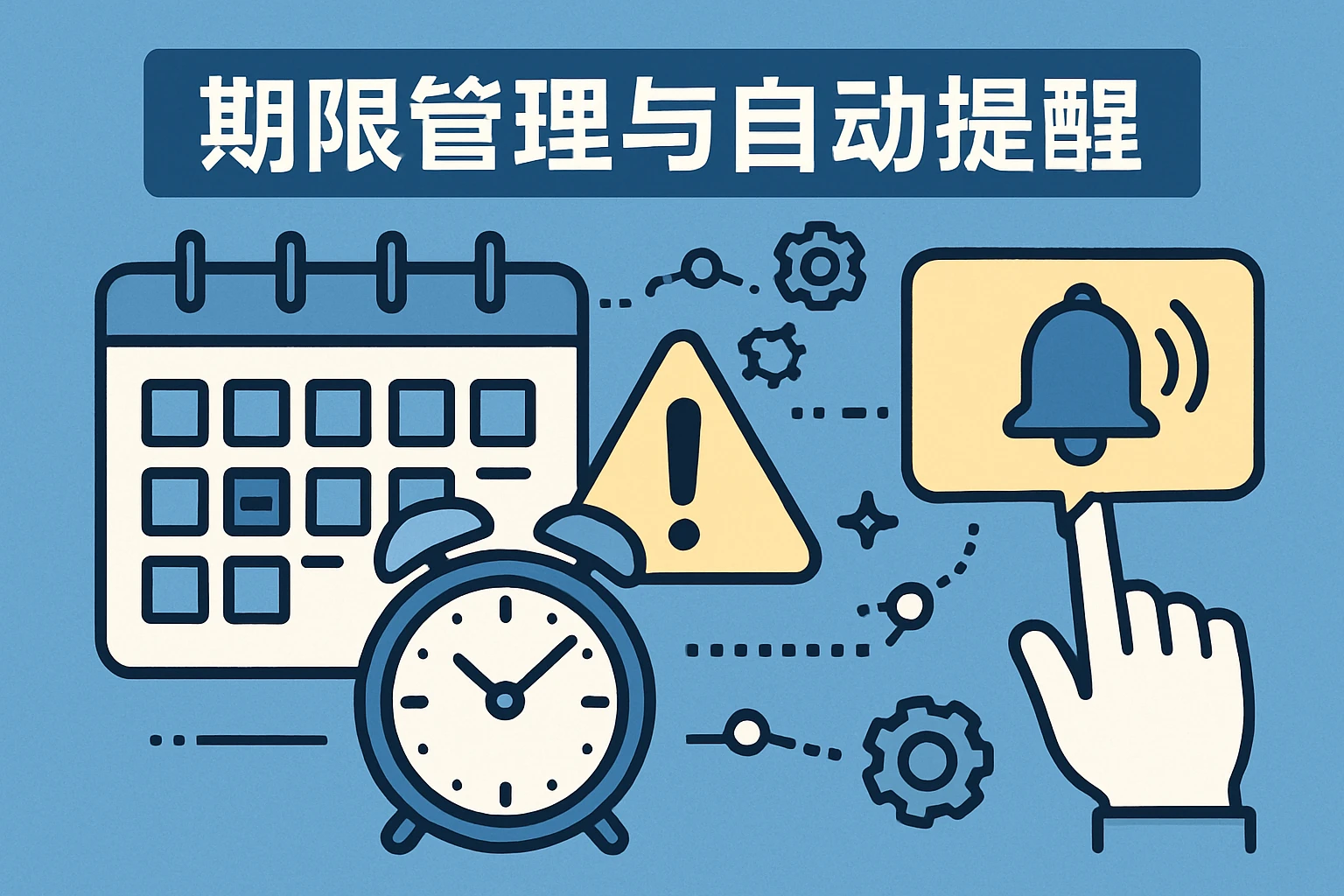期限管理与自动提醒