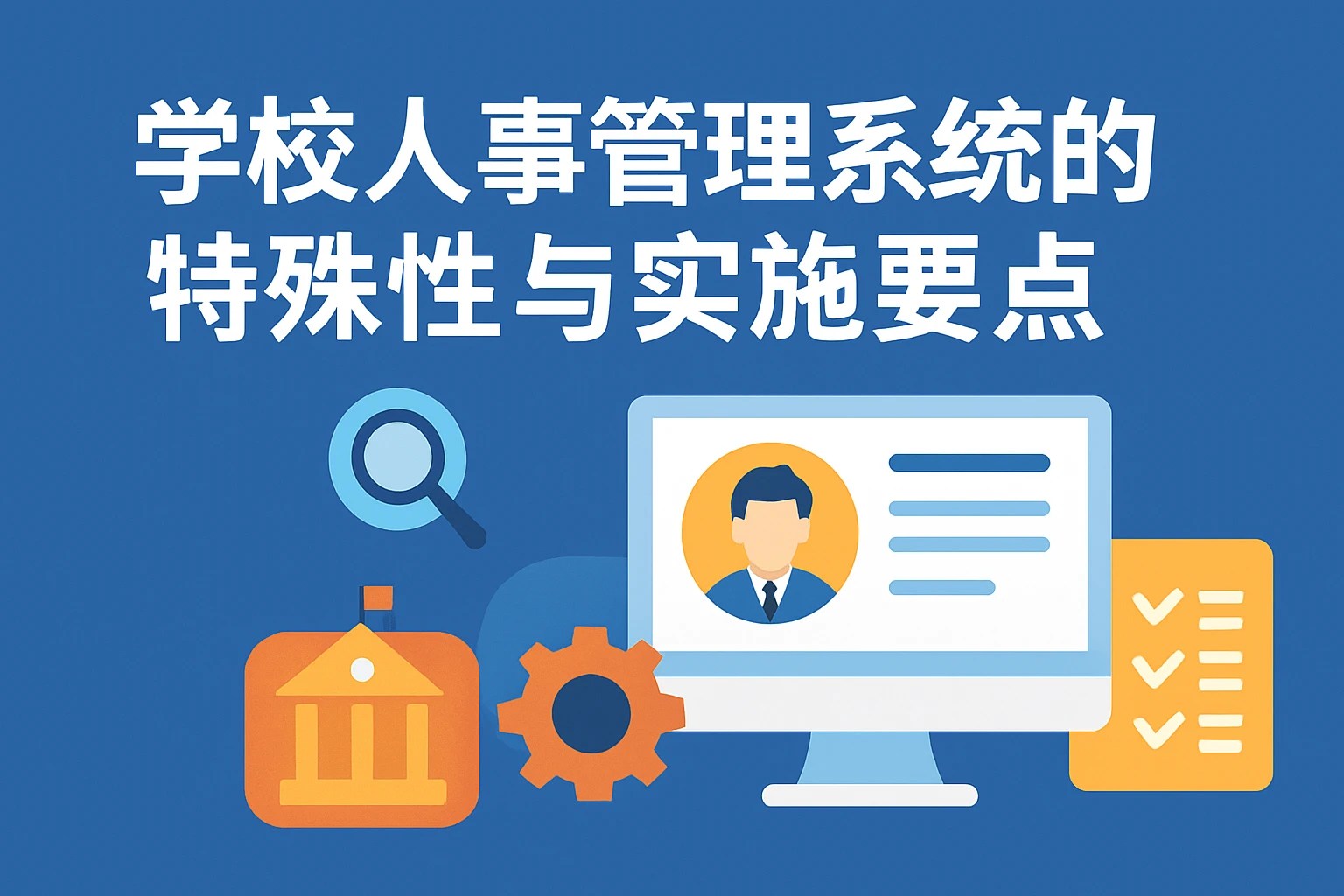 学校人事管理系统的特殊性与实施要点