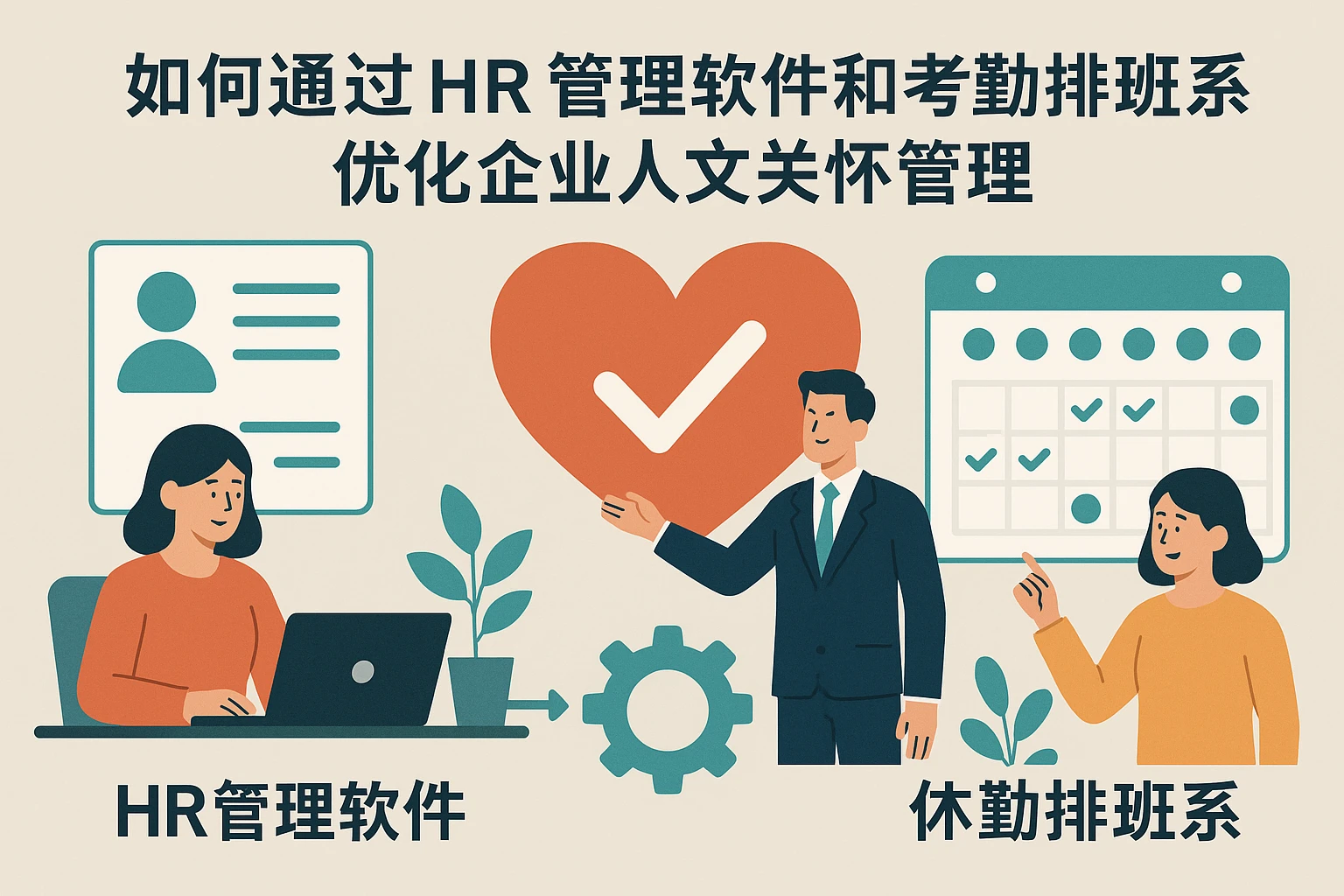 如何通过HR管理软件和考勤排班系统优化企业人文关怀管理