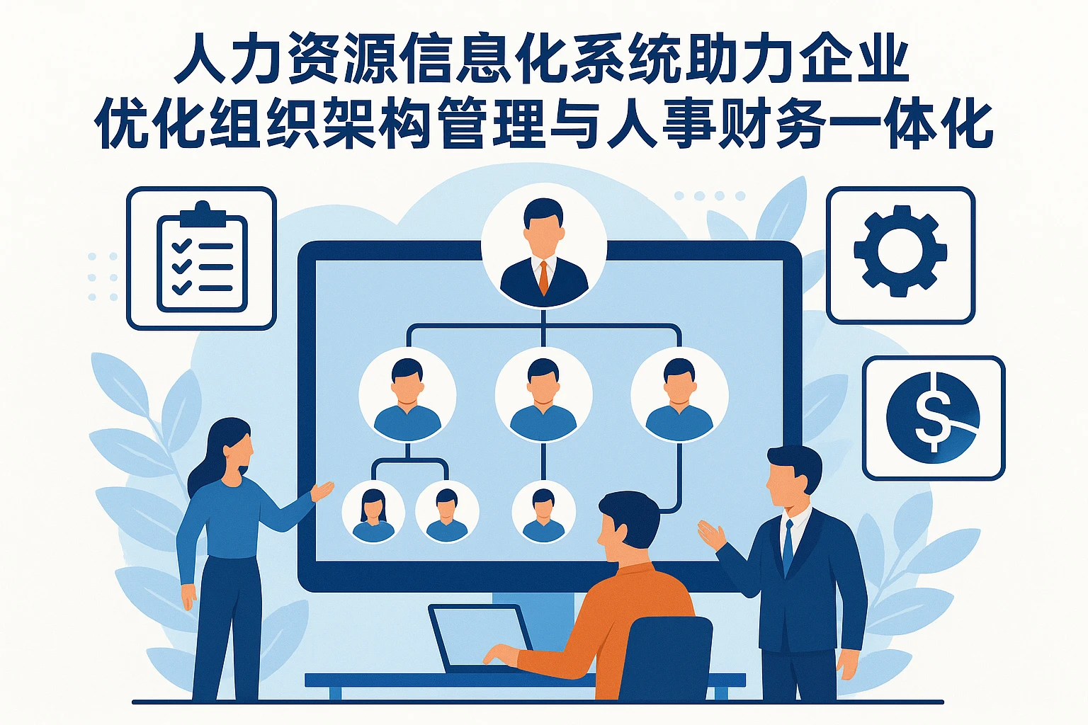 人力资源信息化系统助力企业优化组织架构管理与人事财务一体化运作