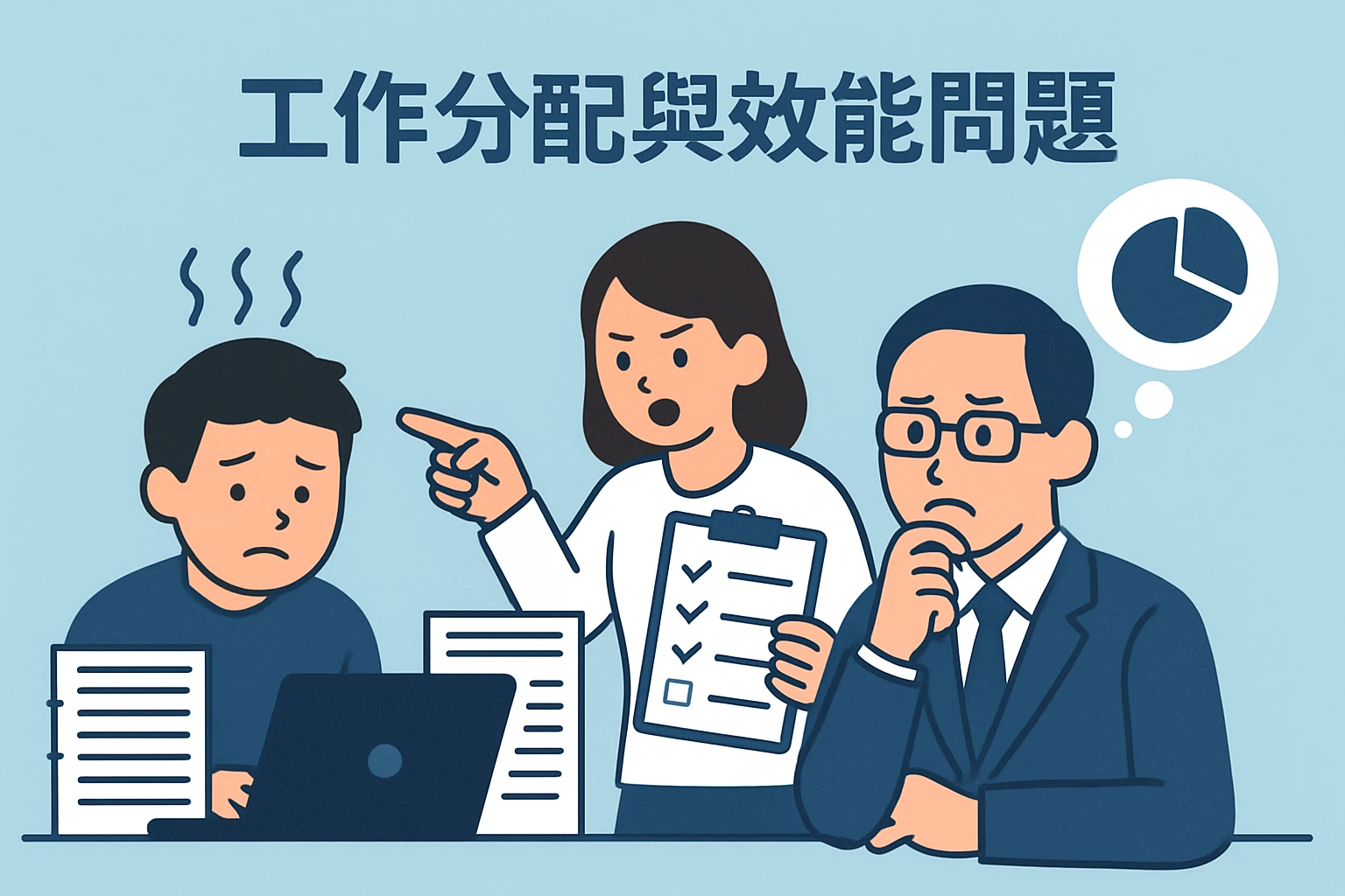 工作分配与效能问题