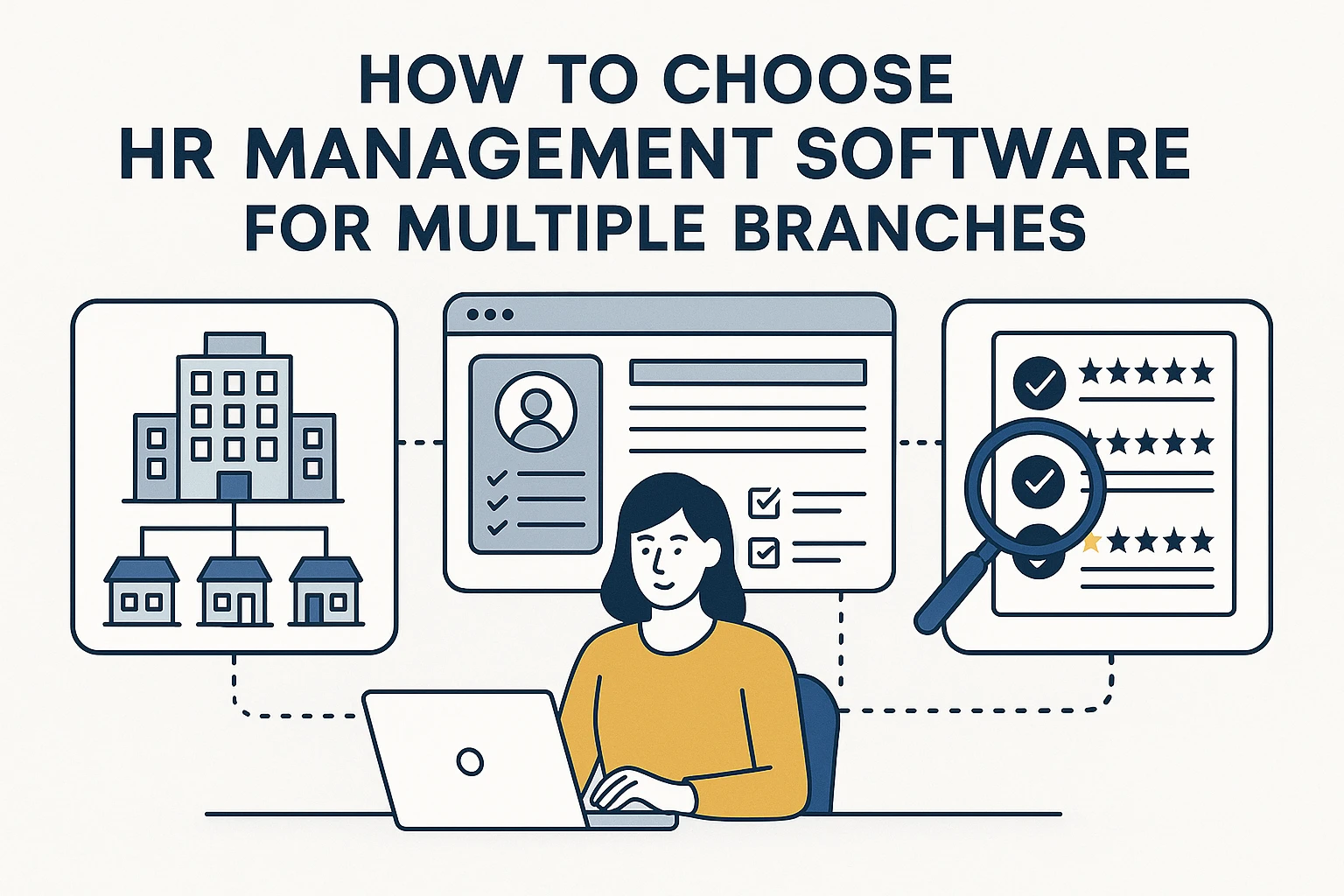 如何选择适合多分支机构的HR管理软件