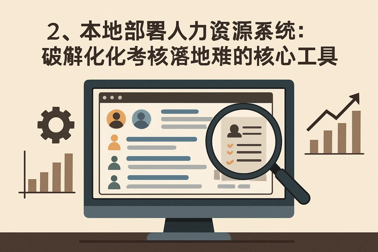 二、本地部署人力资源系统：破解量化考核落地难的核心工具