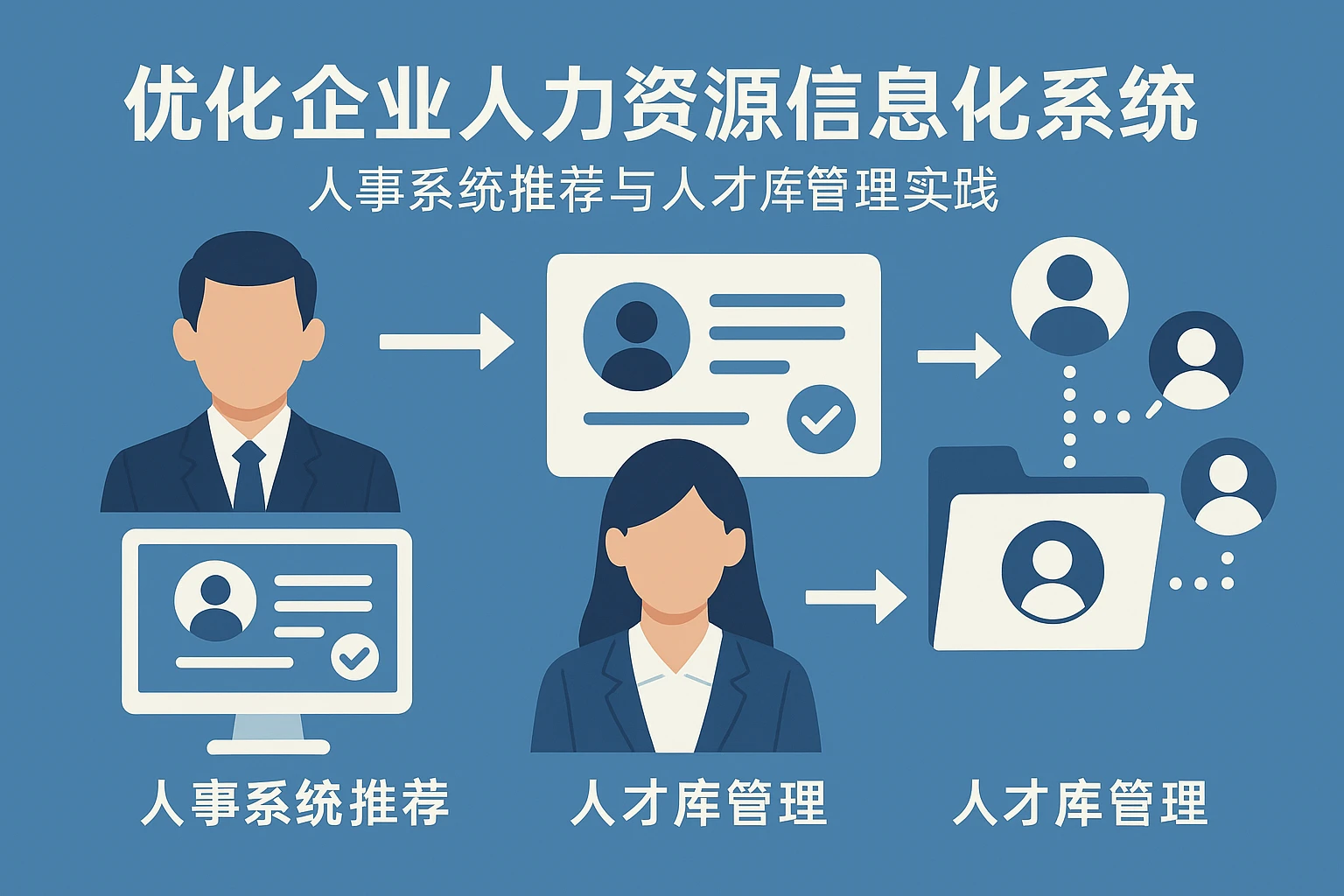 优化企业人力资源信息化系统：人事系统推荐与人才库管理实践