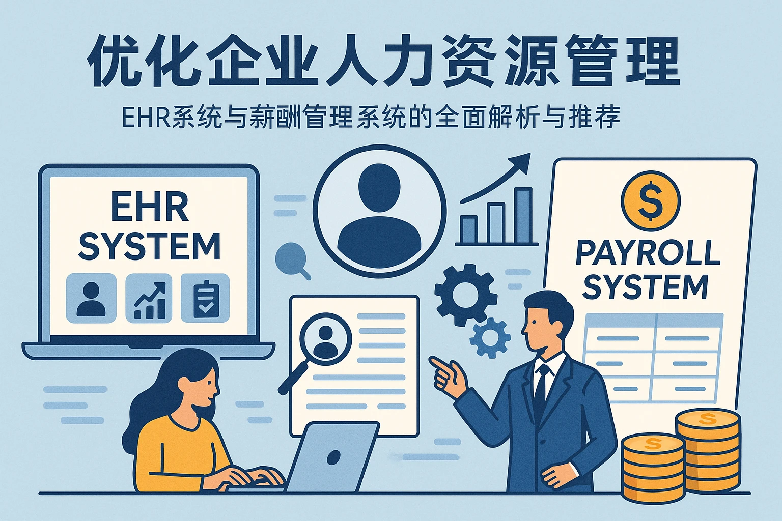 优化企业人力资源管理：EHR系统与薪酬管理系统的全面解析与推荐