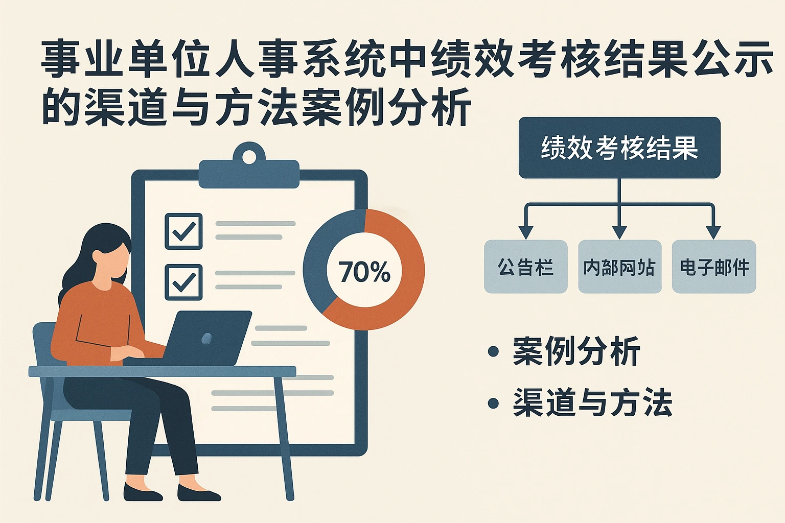 事业单位人事系统中绩效考核结果公示的渠道与方法案例分析