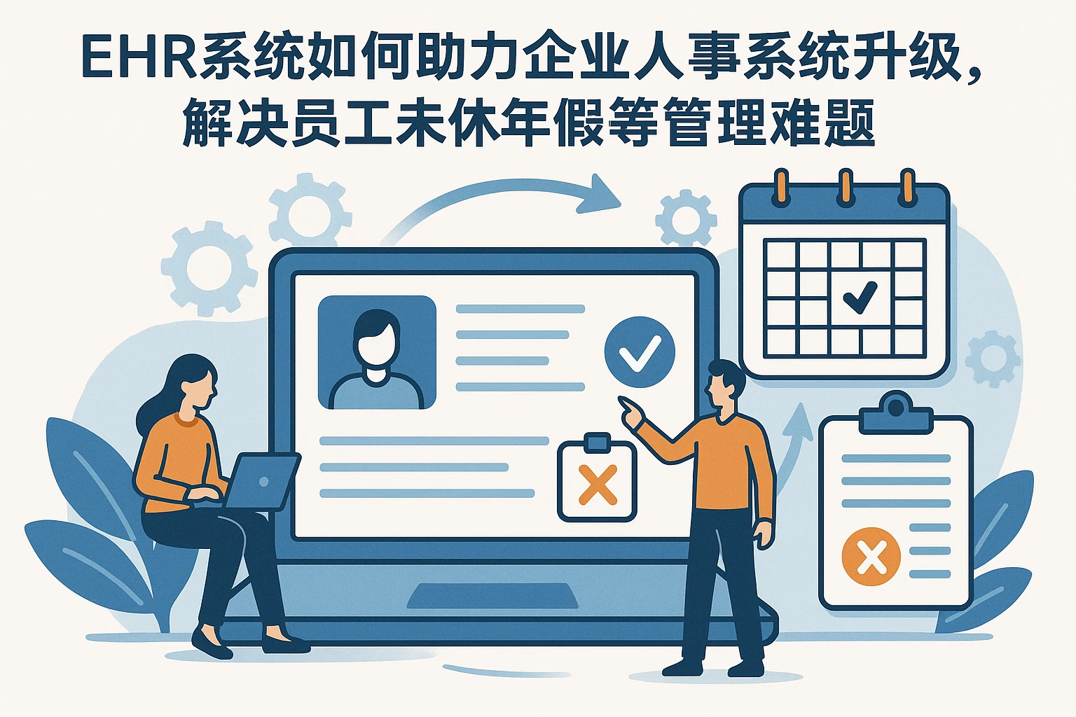EHR系统如何助力企业人事系统升级,解决员工未休年假等管理难题