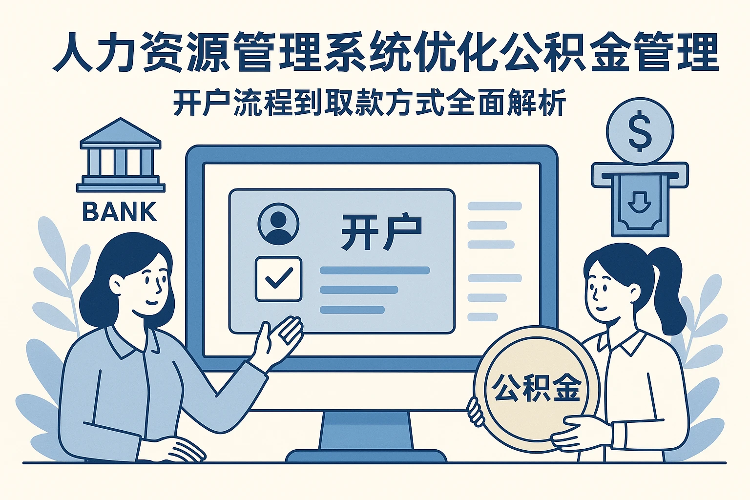 人力资源管理系统优化公积金管理:从开户流程到取款方式全面解析