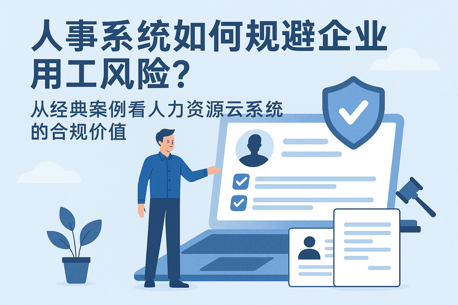 人事系统如何规避企业用工风险?从经典案例看人力资源云系统的合规价值