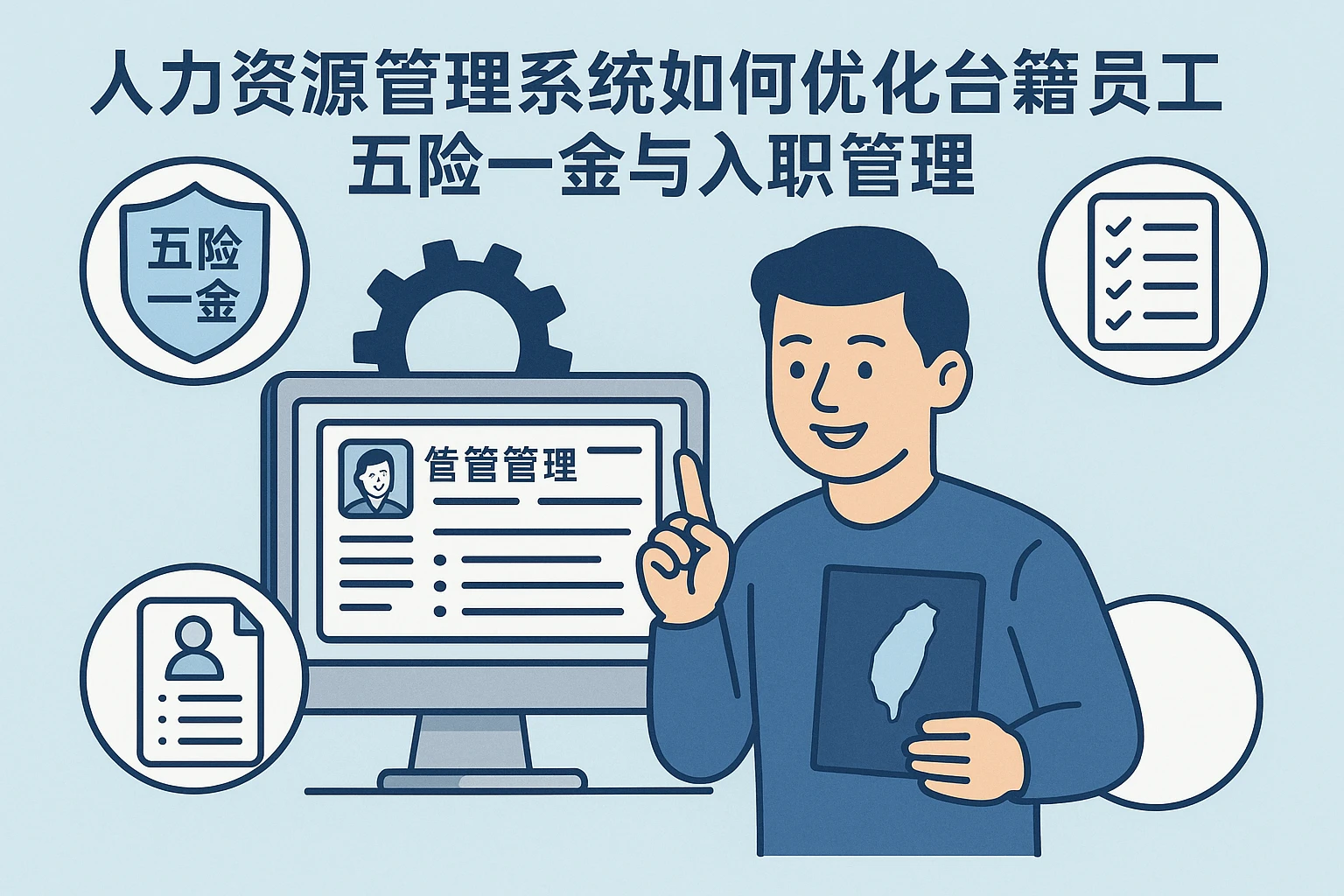 人力资源管理系统如何优化台籍员工五险一金与入职管理