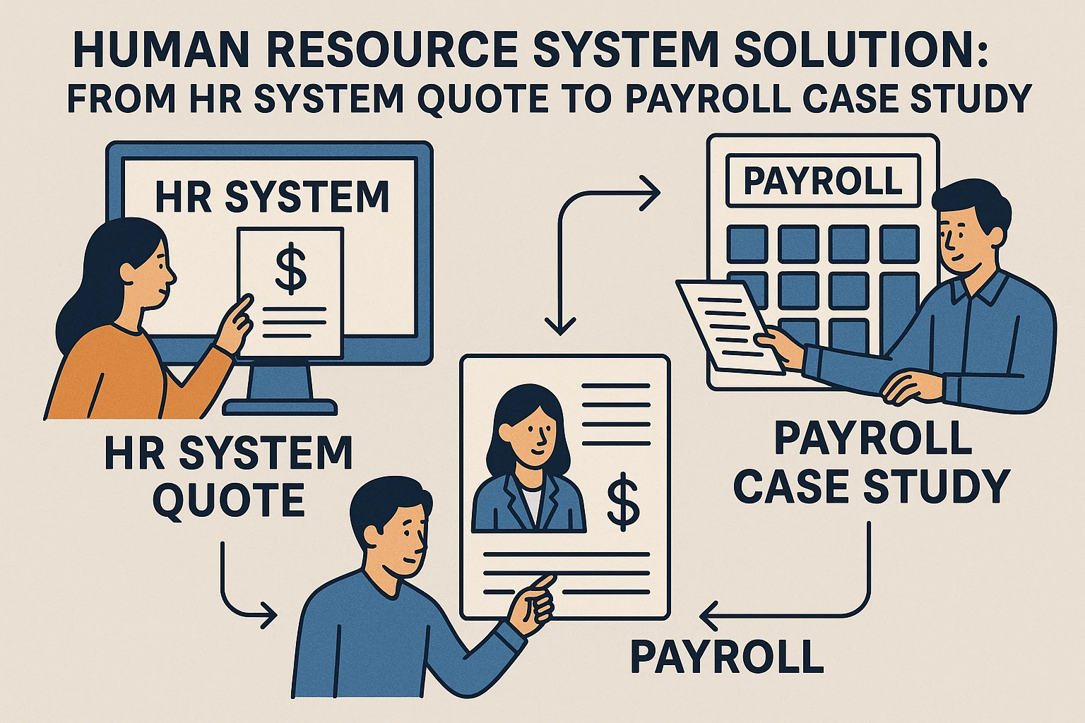 人事系统解决方案：从人力资源系统报价到工资计算案例分析