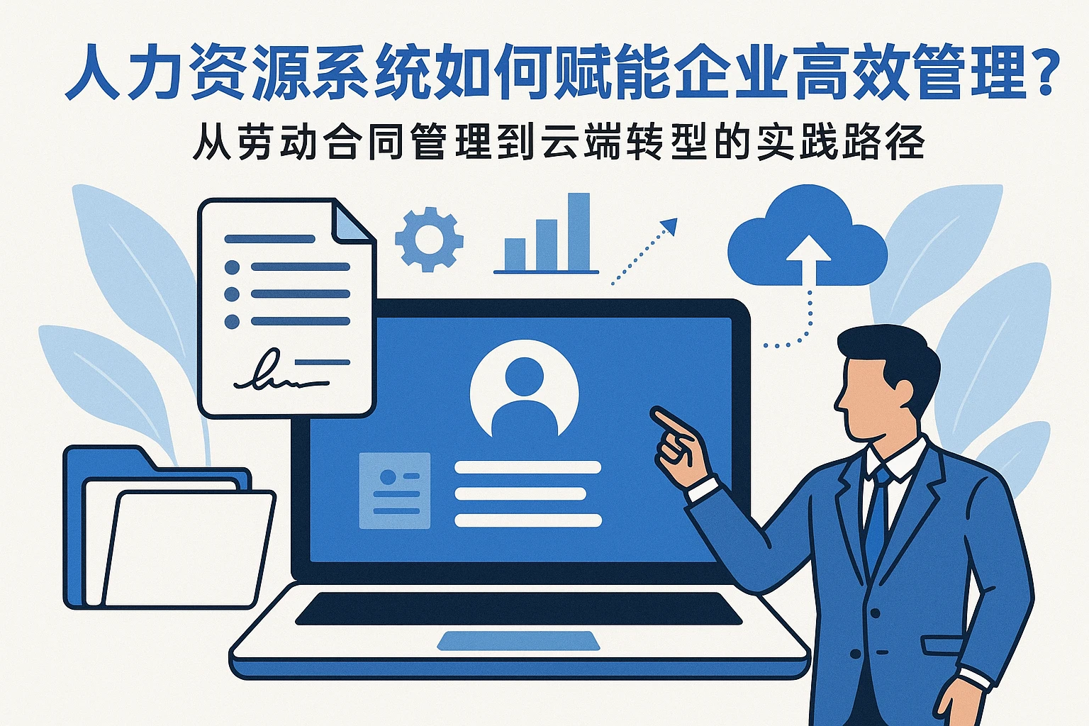 人力资源系统如何赋能企业高效管理？从劳动合同管理到云端转型的实践路径