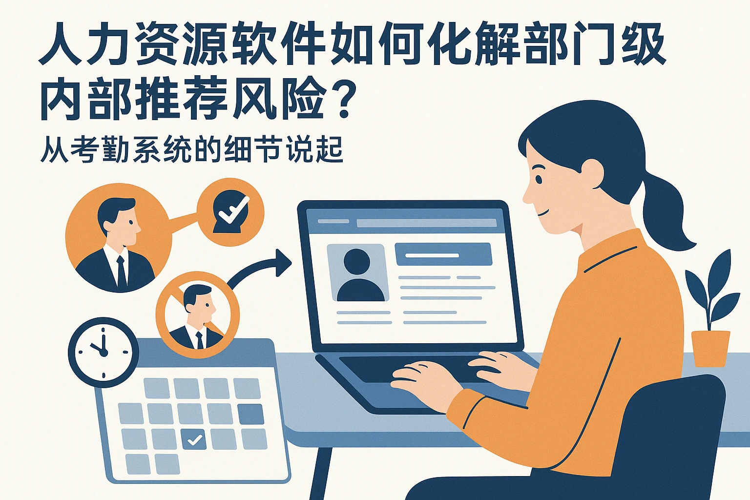 人力资源软件如何化解部门经理内部推荐风险?从考勤系统的细节说起
