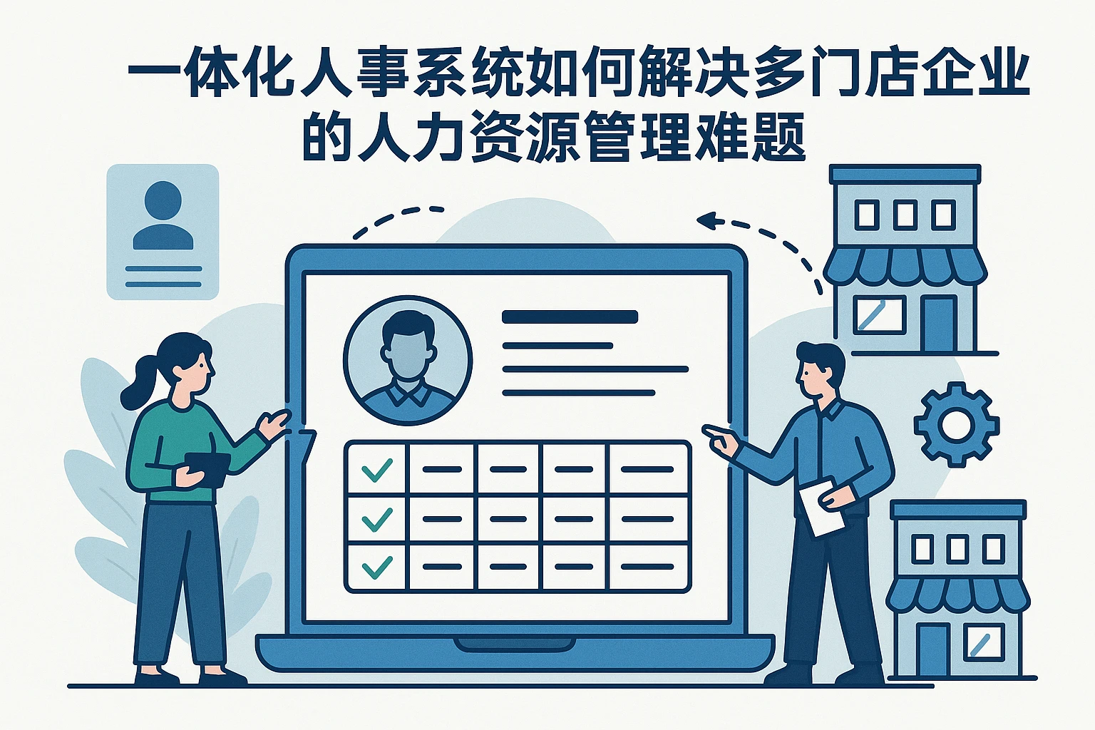 一体化人事系统如何解决多门店企业的人力资源管理难题