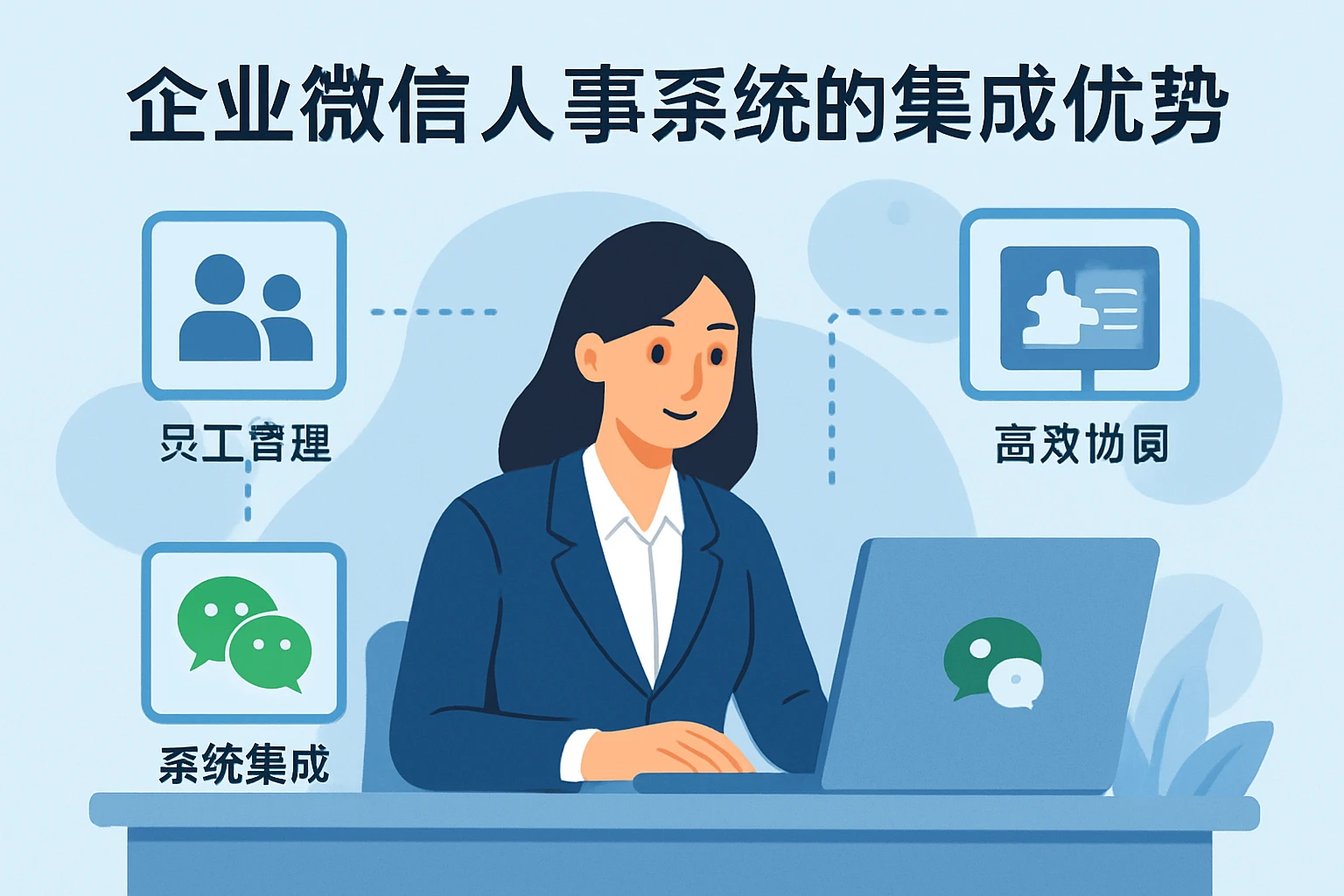 企业微信人事系统的集成优势