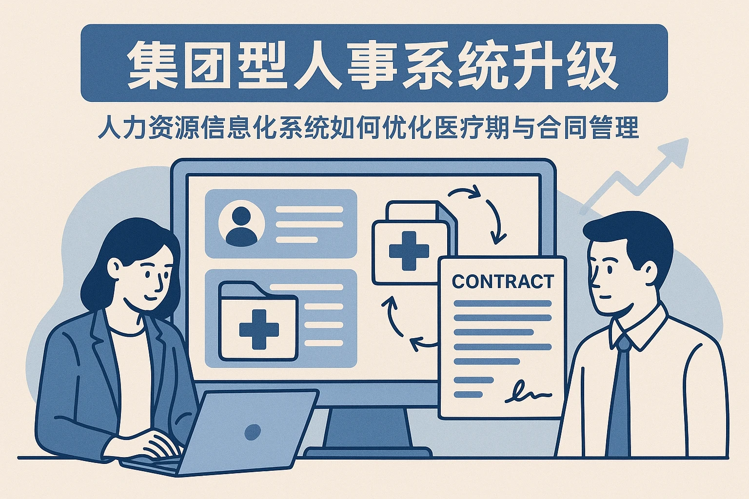 集团型人事系统升级：人力资源信息化系统如何优化医疗期与合同管理