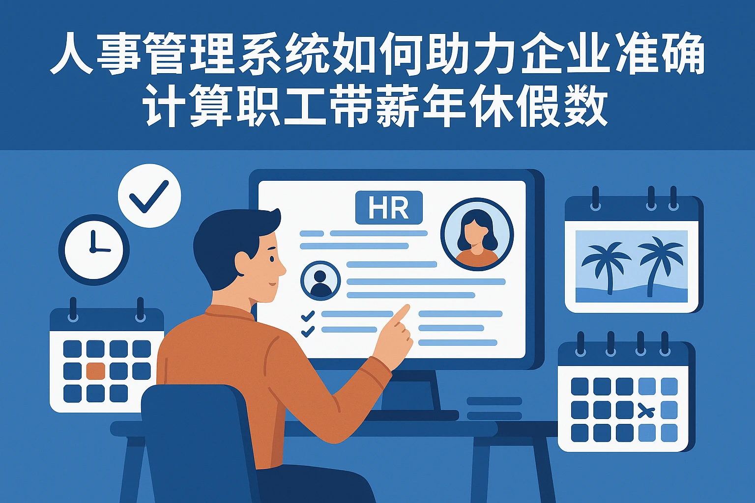 人事管理系统如何助力企业准确计算职工带薪年休假天数