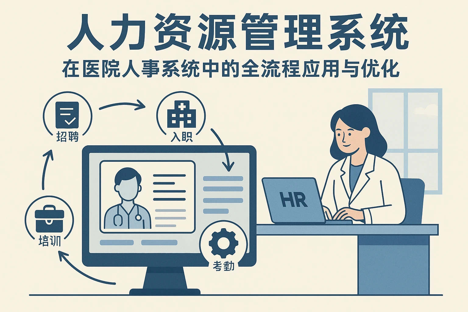 人力资源管理系统在医院人事系统中的全流程应用与优化