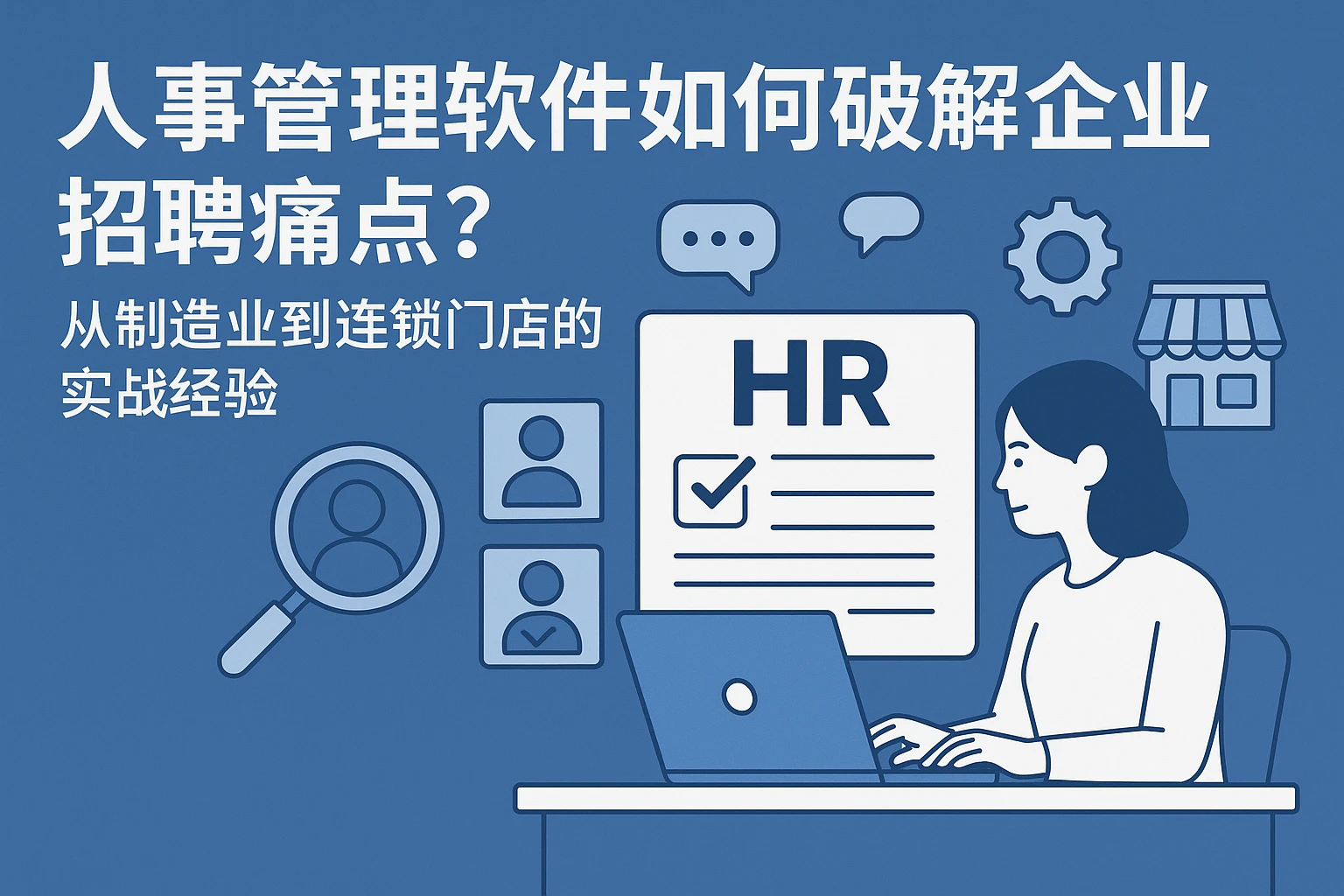 人事管理软件如何破解企业招聘痛点？从制造业到连锁门店的实战经验