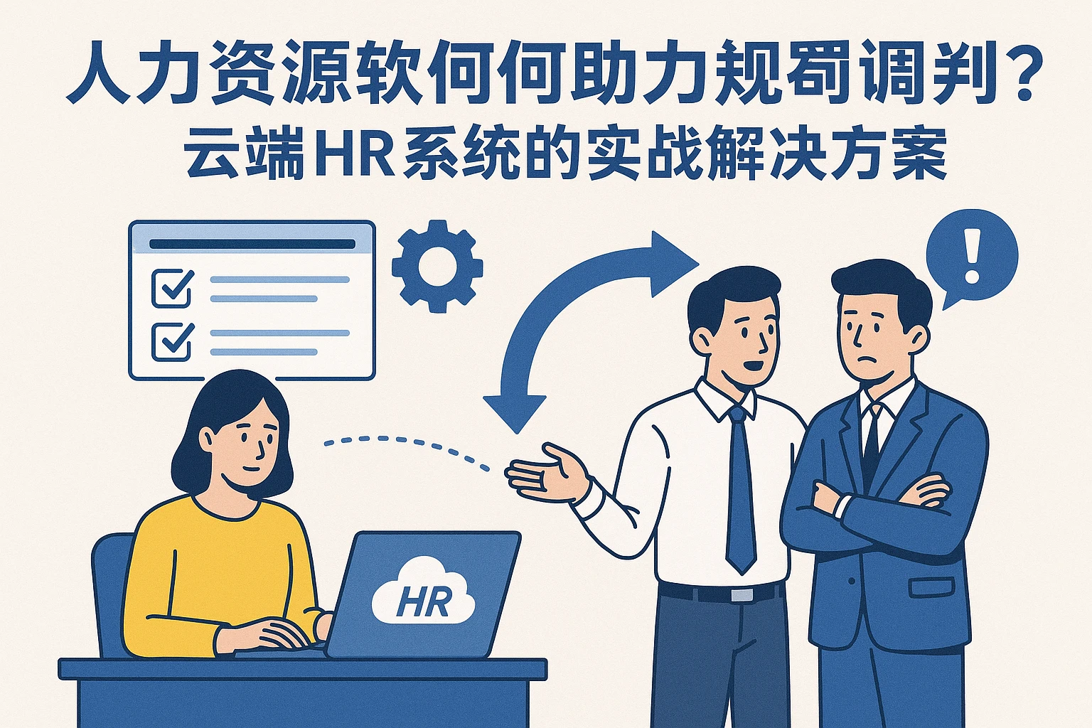 人力资源软件如何助力企业规避调岗纠纷？云端HR系统的实战解决方案