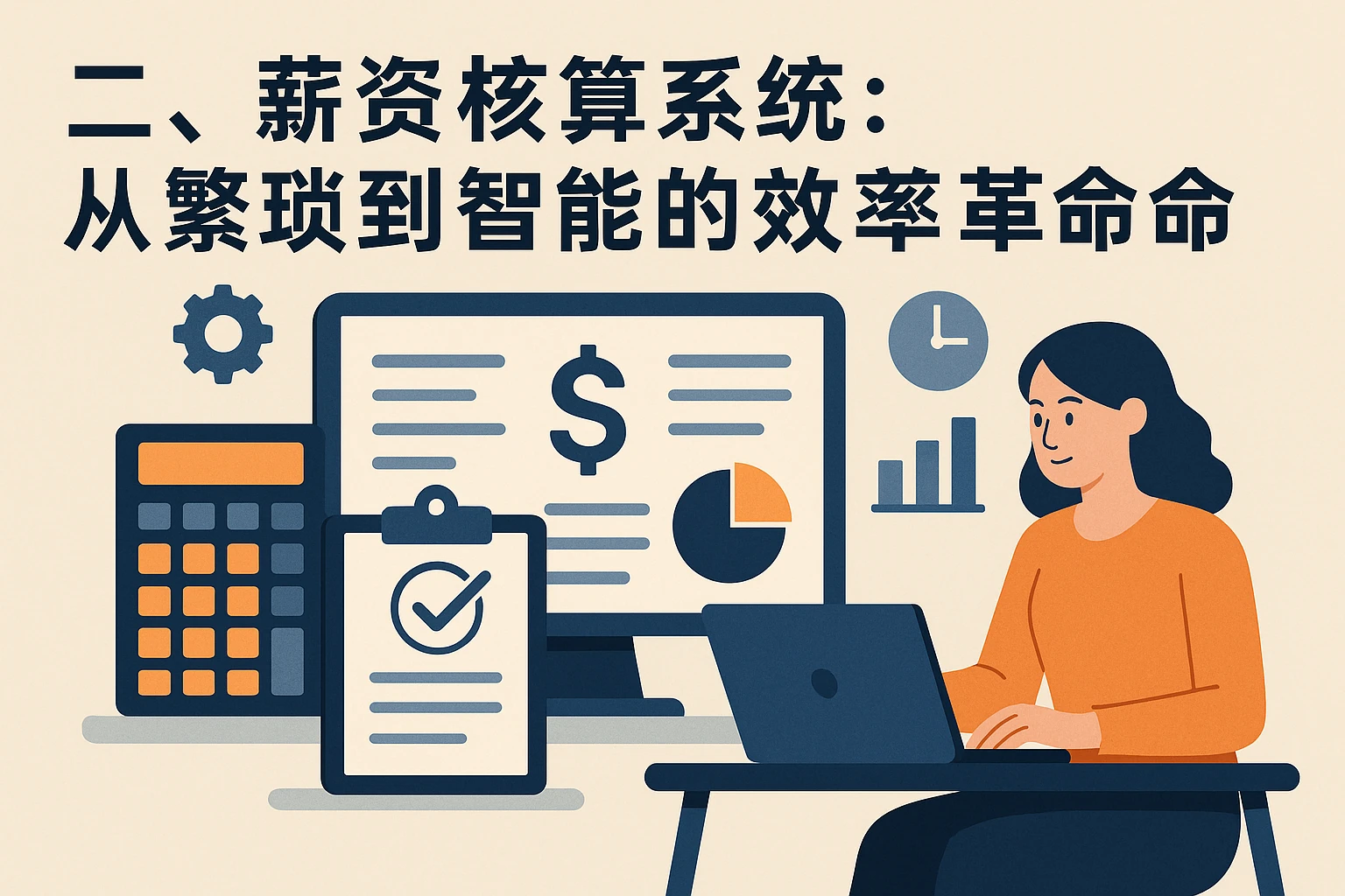 二、薪资核算系统:从繁琐到智能的效率革命