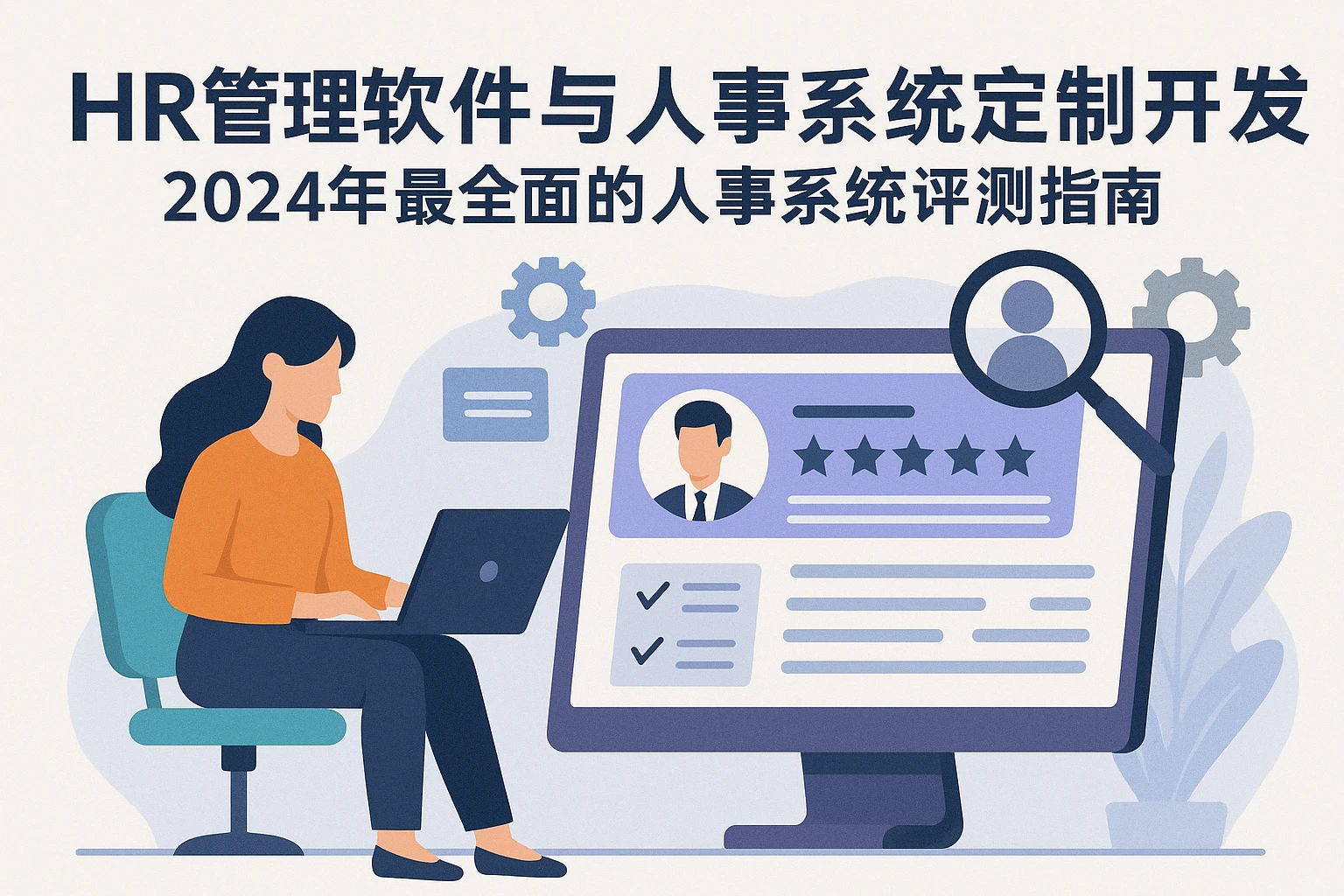 HR管理软件与人事系统定制开发：2024年最全面的人事系统评测指南