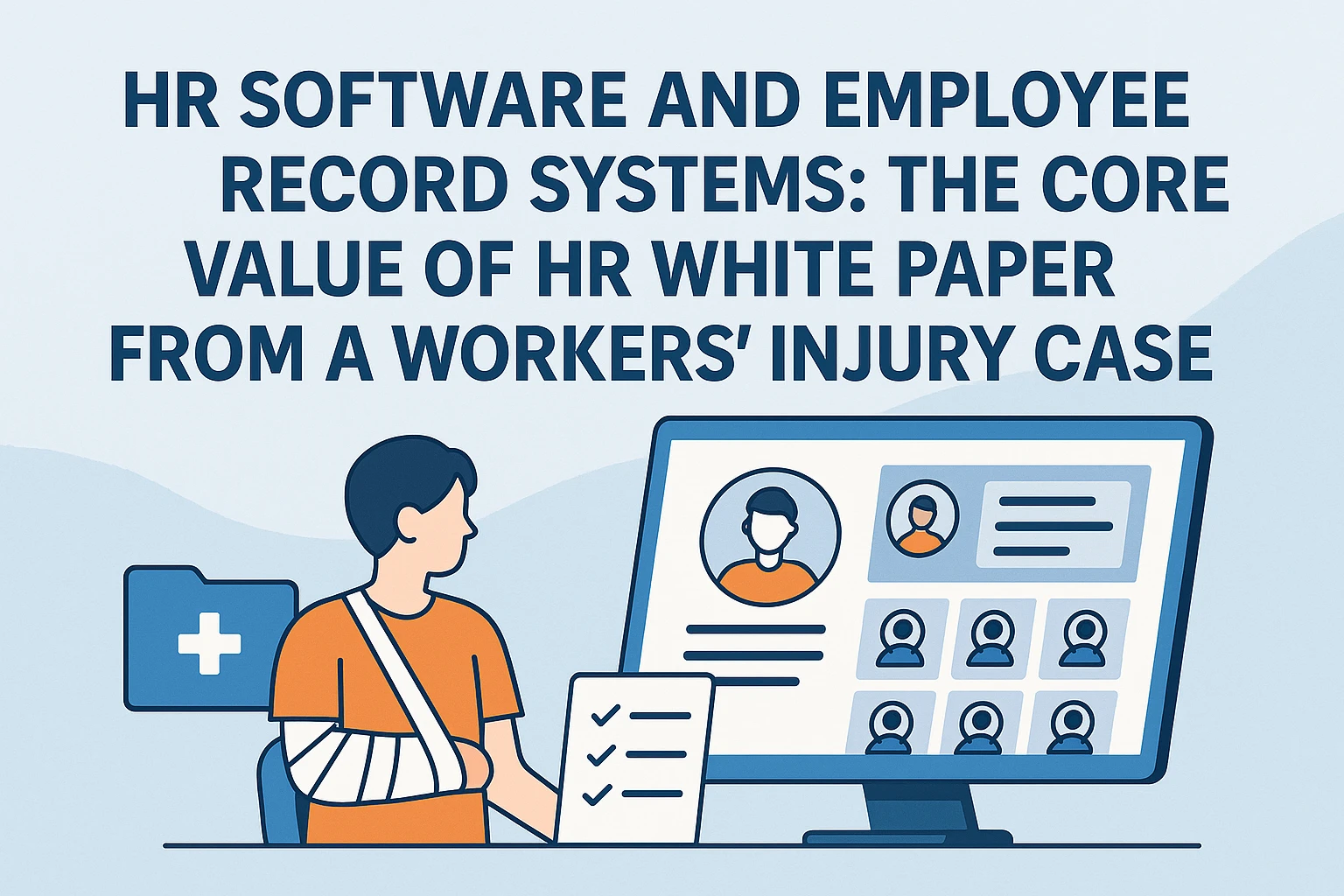 人力资源软件与员工档案系统：从工伤案例看人事系统白皮书的核心价值