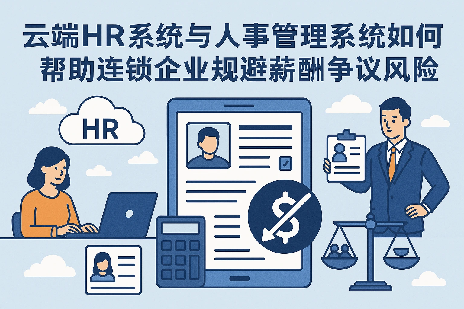 云端HR系统与人事管理系统如何帮助连锁企业规避薪酬争议风险