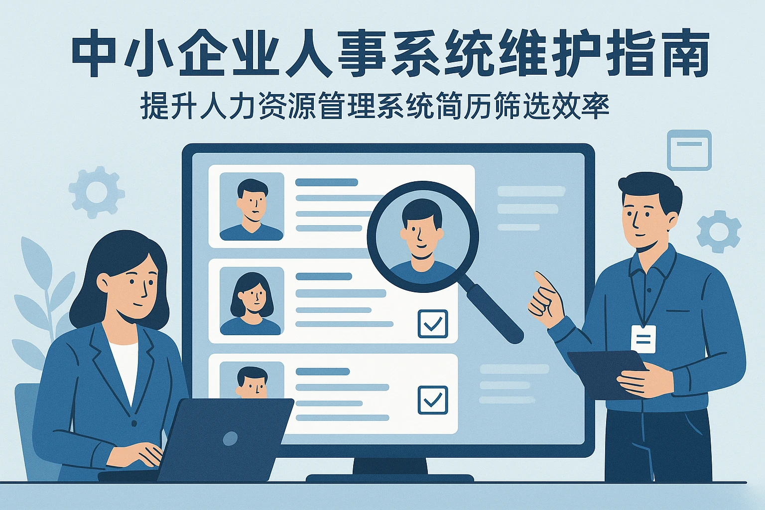 中小企业人事系统维护指南：提升人力资源管理系统简历筛选效率
