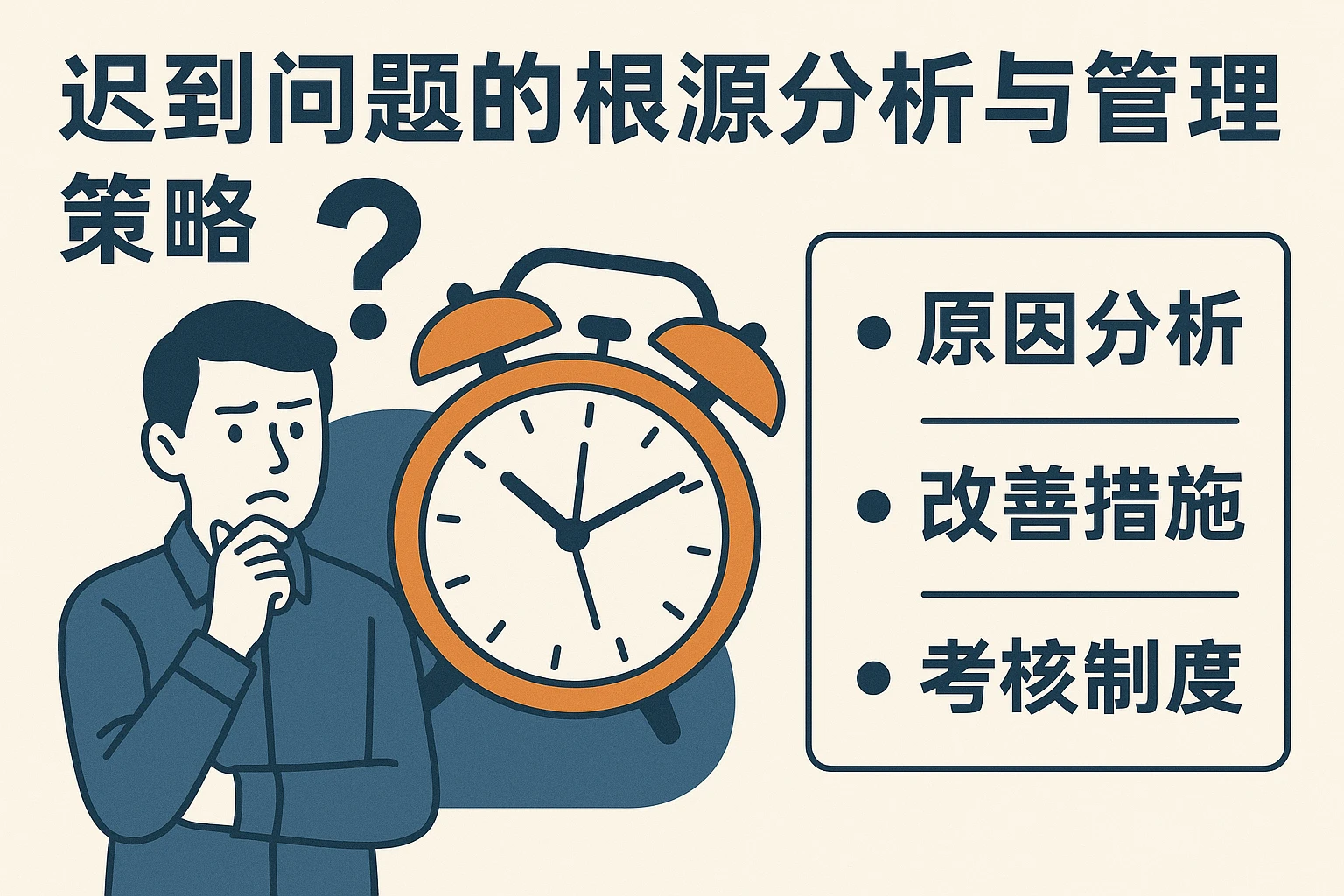 迟到问题的根源分析与管理策略