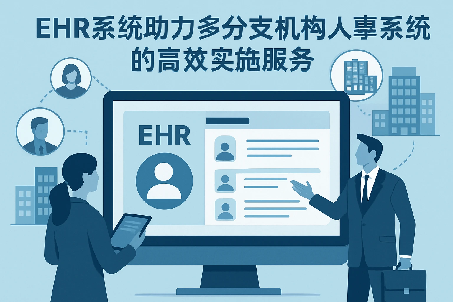 ehr系统助力多分支机构人事系统的高效实施服务