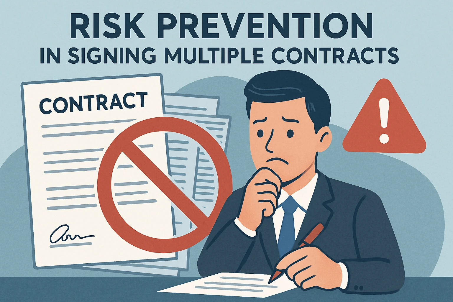 多次签订合同的风险防范