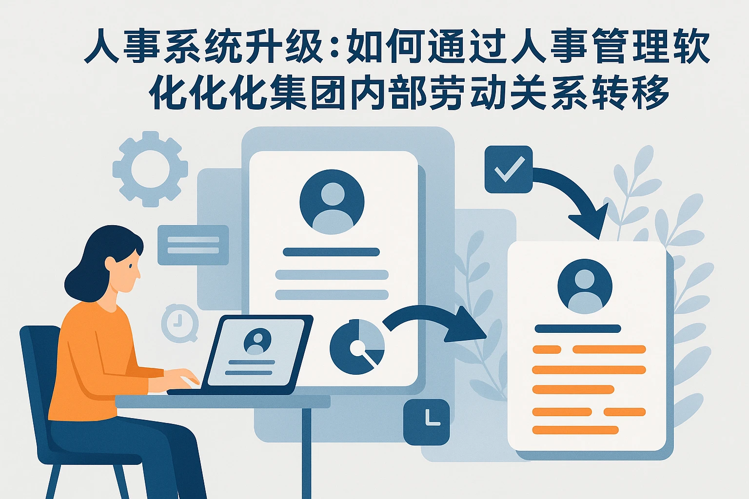 人事系统升级：如何通过人事管理软件优化集团内部劳动关系转移