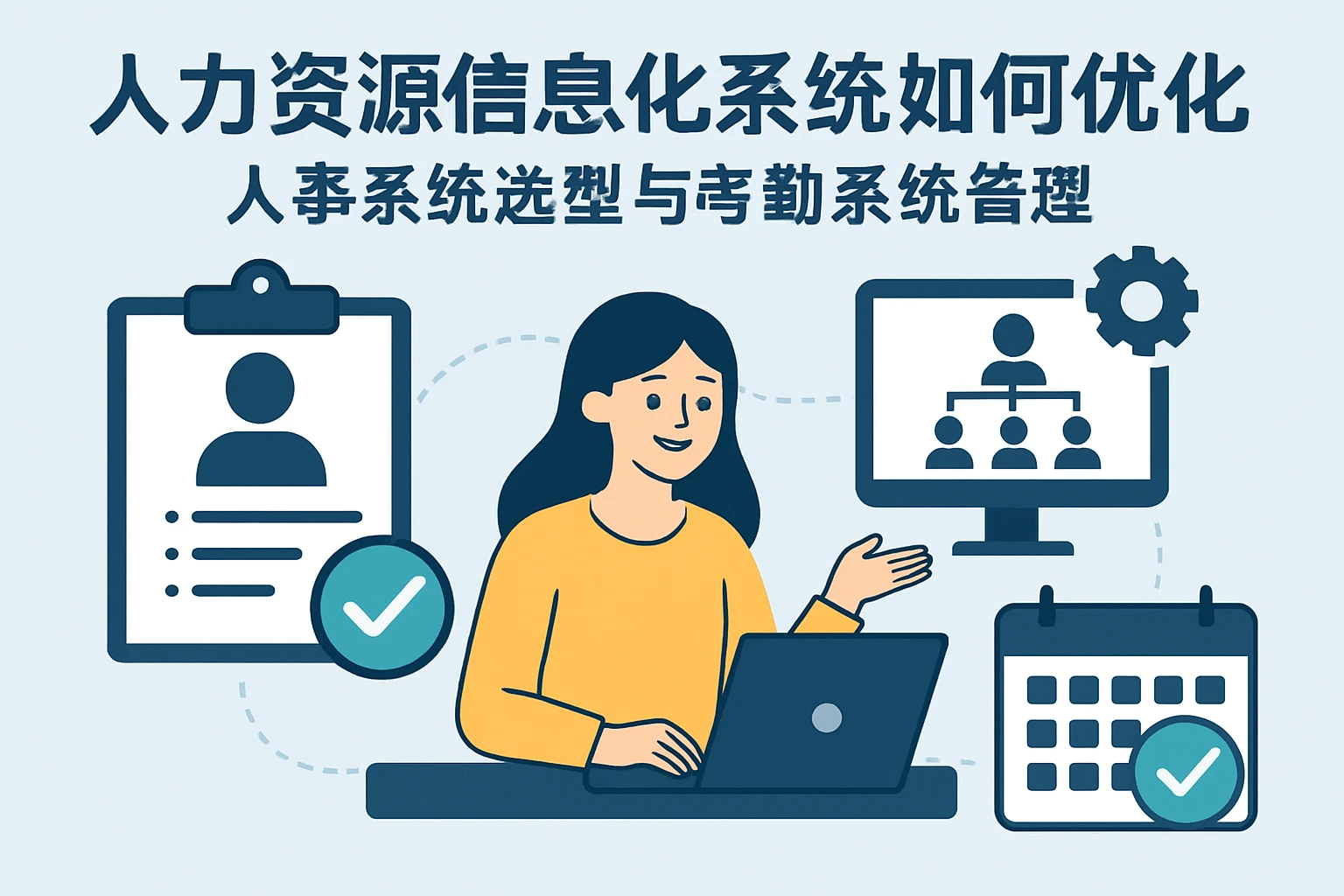 人力资源信息化系统如何优化人事系统选型与考勤系统管理