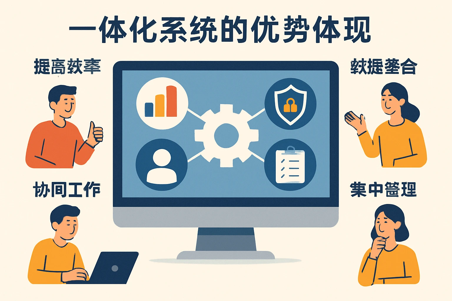 一体化系统的优势体现