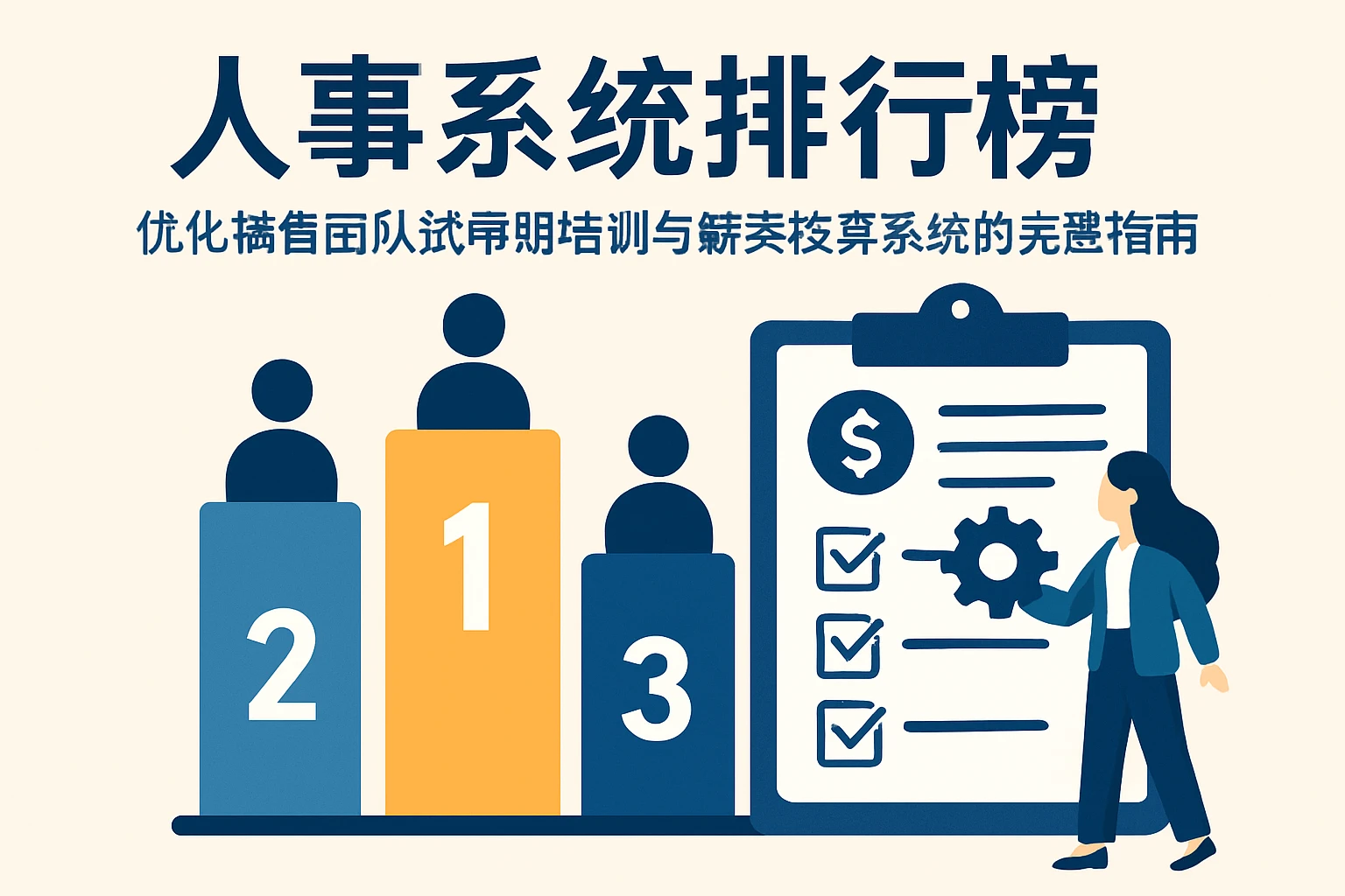 人事系统排行榜：优化销售团队试用期培训与薪资核算系统的完整指南