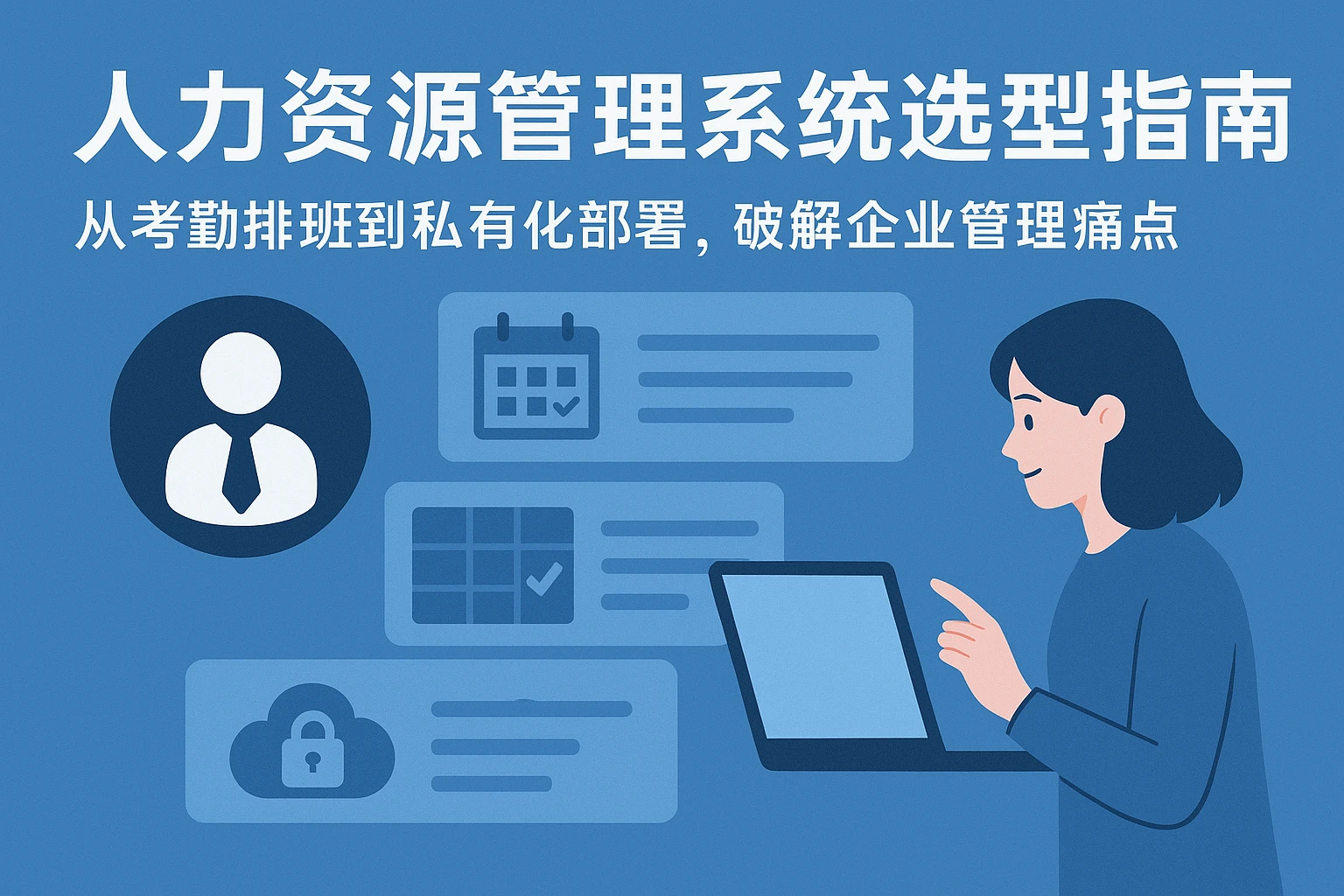 人力资源管理系统选型指南：从考勤排班到私有化部署，破解企业管理痛点