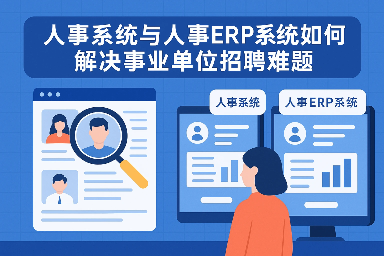 人事系统与人事ERP系统如何解决事业单位招聘难题