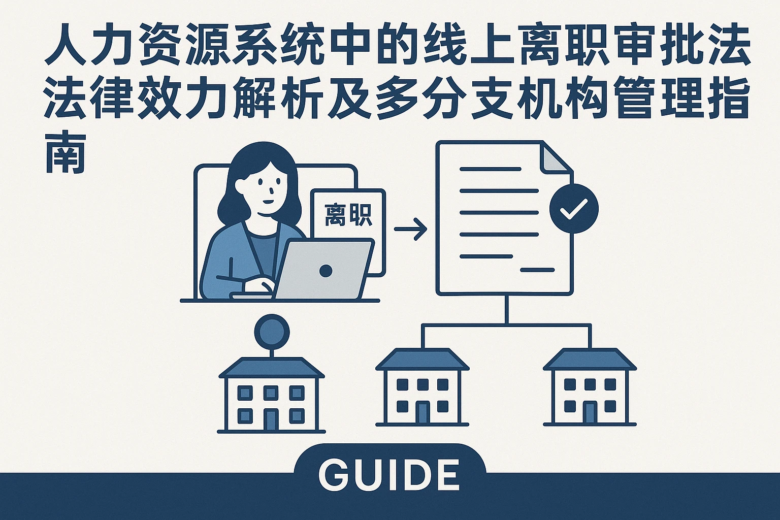 人力资源系统中的线上离职审批流程法律效力解析及多分支机构管理指南