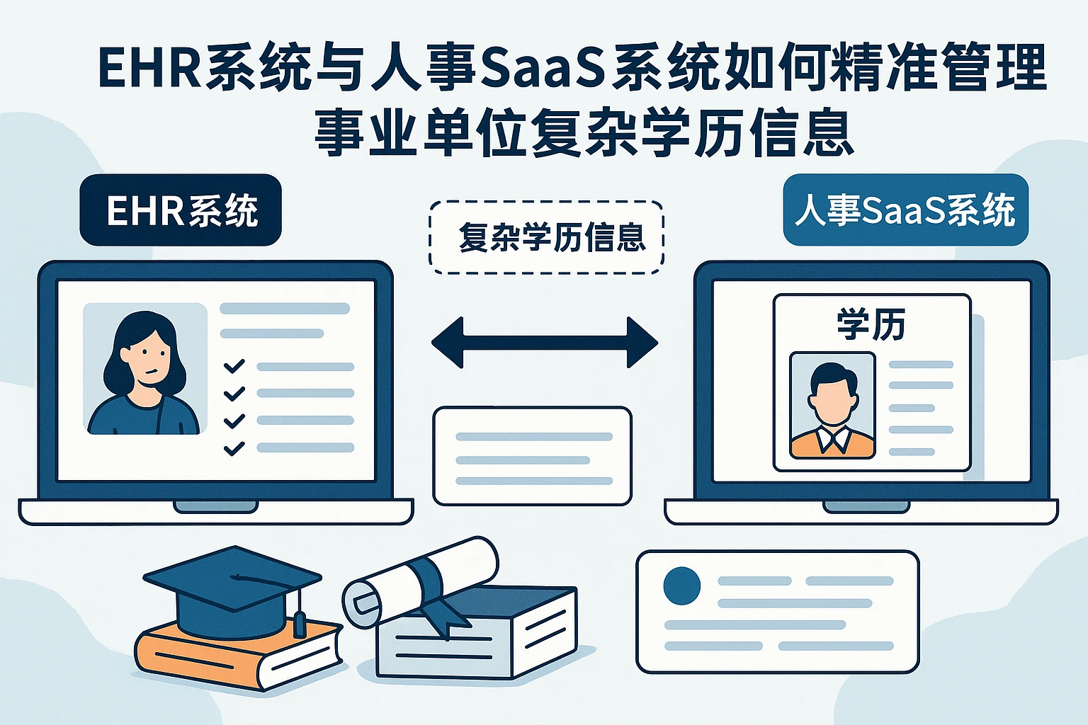 ehr系统与人事SaaS系统如何精准管理事业单位复杂学历信息