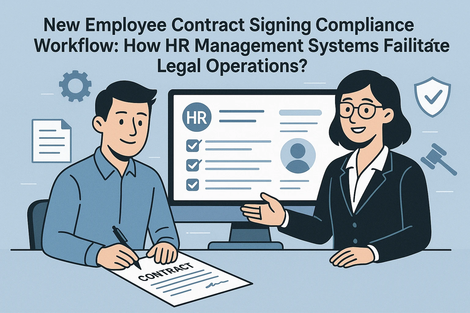 新公司员工合同签署合规全流程：人事管理系统如何助力合法操作？