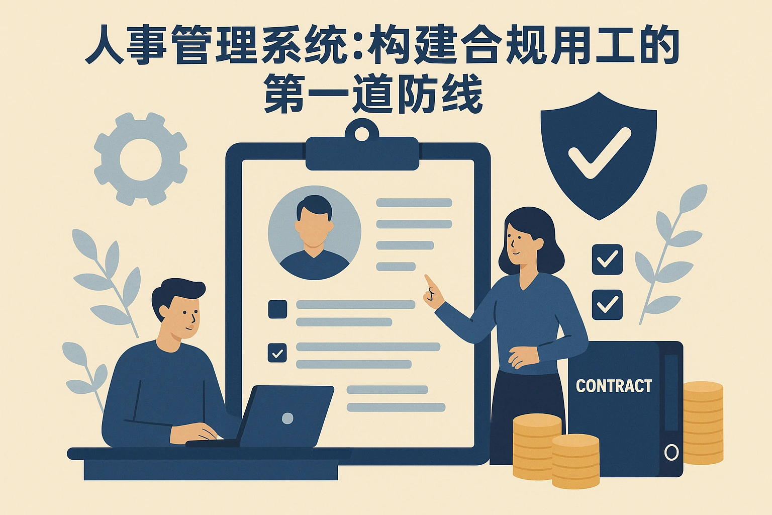 人事管理系统：构建合规用工的第一道防线