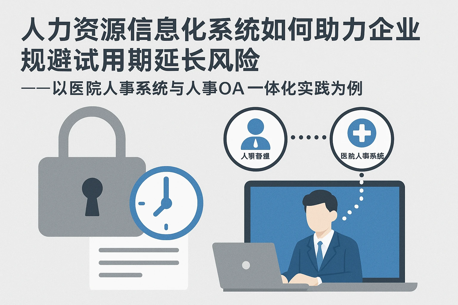 人力资源信息化系统如何助力企业规避试用期延长风险——以医院人事系统与人事OA一体化实践为例